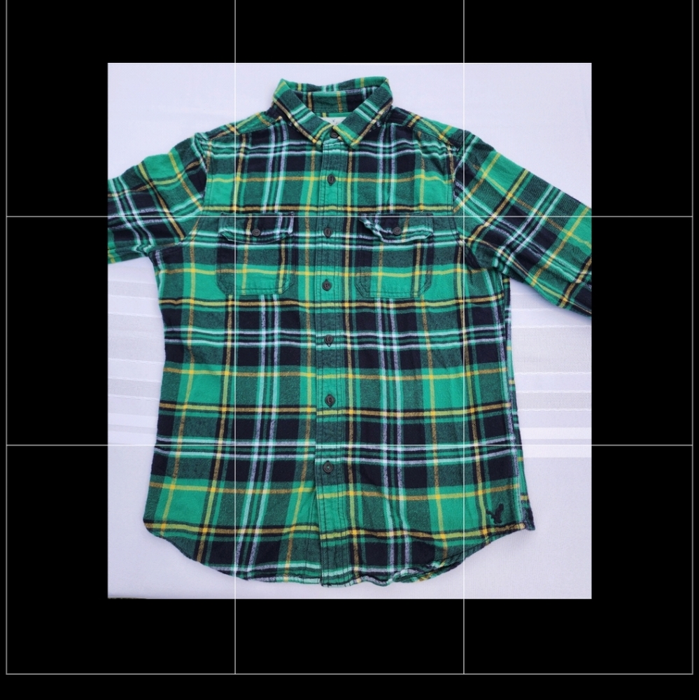 American Eagle Outfitters boys large heavy flannel